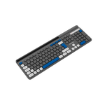 CANYON HKB-W03 bezvadu tastatūra, 2,4 GHz, 105 taustiņi, pelēka