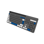 CANYON HKB-W03 bezvadu tastatūra, 2,4 GHz, 105 taustiņi, pelēka