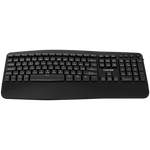 CANYON HKB-W6 bezvadu tastatūra, 2,4 GHz/Bluetooth, 105 taustiņi, melna
