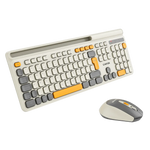 CANYON HSET-W5 bezvadu tastatūras un peles komplekts, 2,4 GHz, bēšs