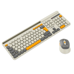 CANYON HSET-W5 bezvadu tastatūras un peles komplekts, 2,4 GHz, bēšs