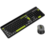 CANYON HSET-W5 bezvadu tastatūras un peles komplekts, 2,4 GHz, melns