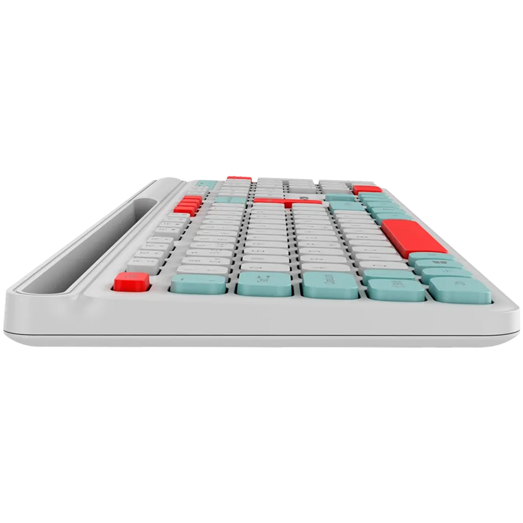 CANYON HSET-W5 bezvadu tastatūras un peles komplekts, 2,4 GHz, balts