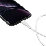 Canyon MFI-4 USB-C–Lightning kabelis, 1,2 m, 18 W, balts