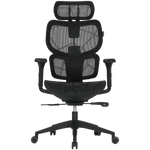 CANYON Ventra MOCH01 ergonomisks spēļu krēsls, līdz 136 kg, melns