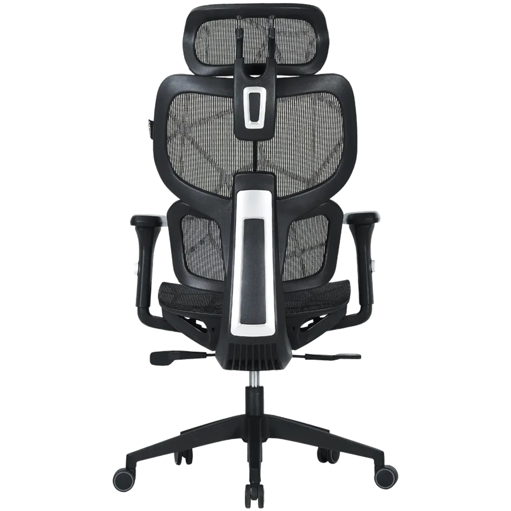 CANYON Ventra MOCH01 ergonomisks spēļu krēsls, līdz 136 kg, melns