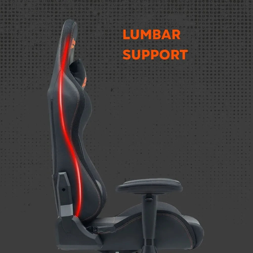 CANYON Irida RGBCH03 RGB spēļu krēsls, līdz 150 kg, melns