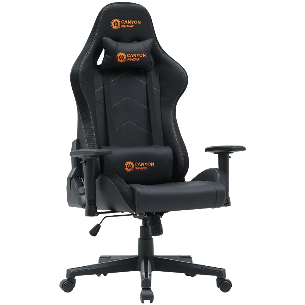 CANYON Irida RGBCH03 RGB spēļu krēsls, līdz 150 kg, melns