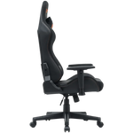 CANYON Irida RGBCH03 RGB spēļu krēsls, līdz 150 kg, melns