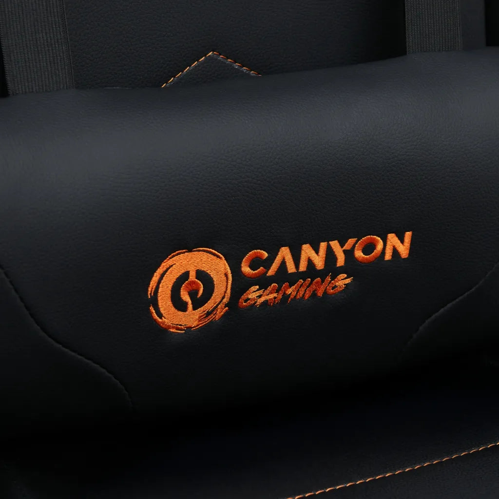 CANYON Irida RGBCH03 RGB spēļu krēsls, līdz 150 kg, melns