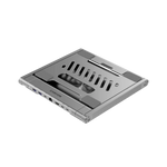 CANYON OnStand 2 klēpjdatora statīvs ar 6in1 USB-C HUB, 100W PD, 4K