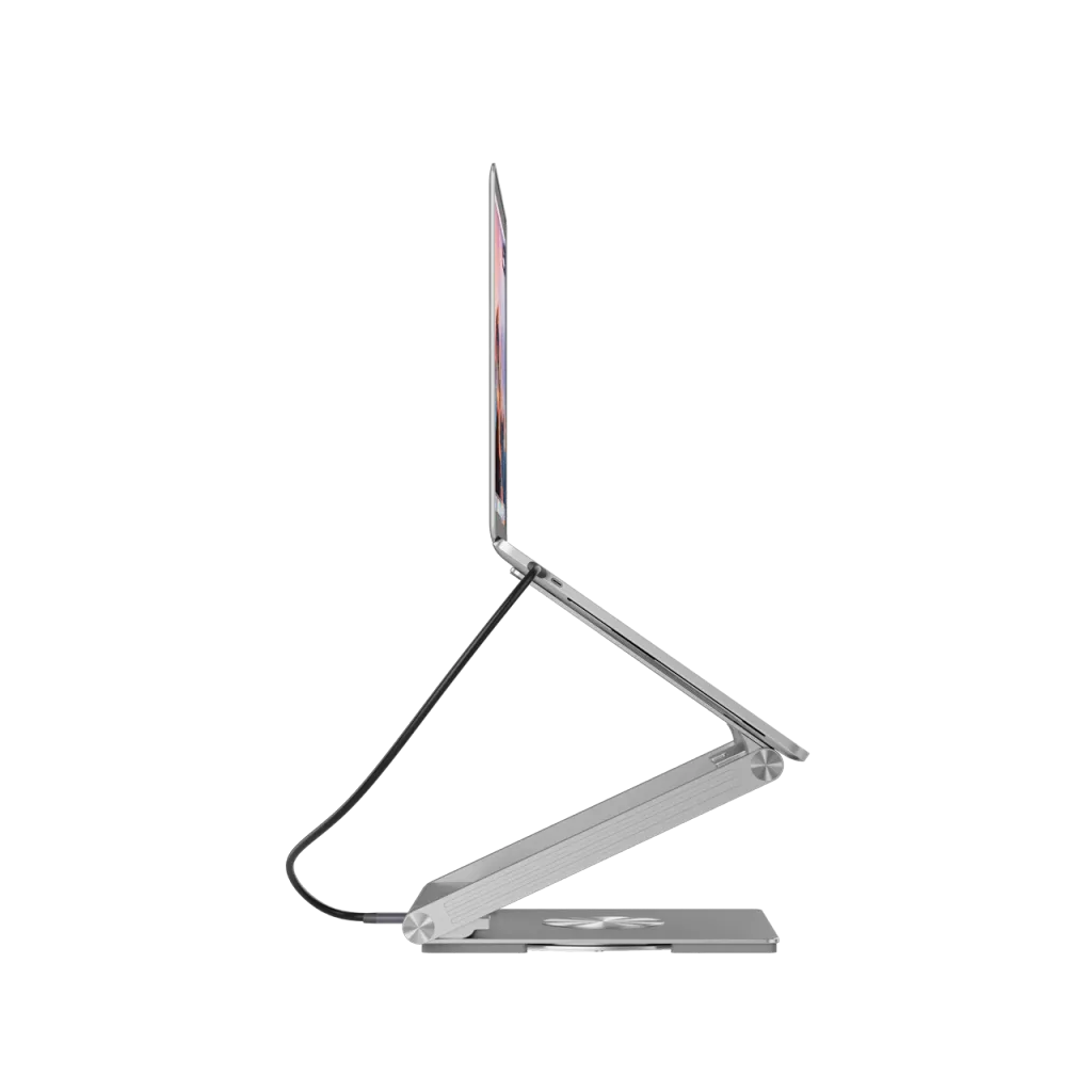 CANYON OnStand 2 klēpjdatora statīvs ar 6in1 USB-C HUB, 100W PD, 4K