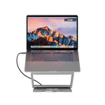 CANYON OnStand 2 klēpjdatora statīvs ar 6in1 USB-C HUB, 100W PD, 4K