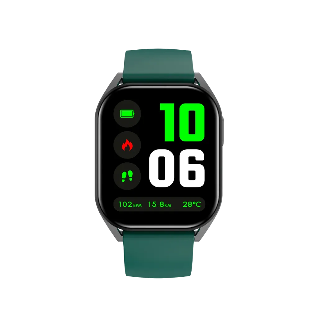 CANYON Chatter SW-58 viedpulkstenis 1.8" IPS, BT zvani, IP67, zaļš