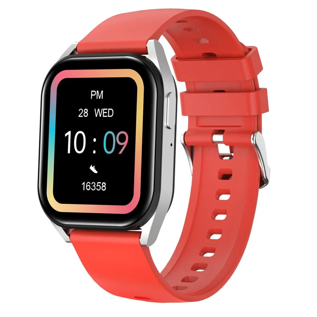 CANYON Chatter SW-58 viedpulkstenis 1.8" IPS, BT zvani, IP67, sarkans