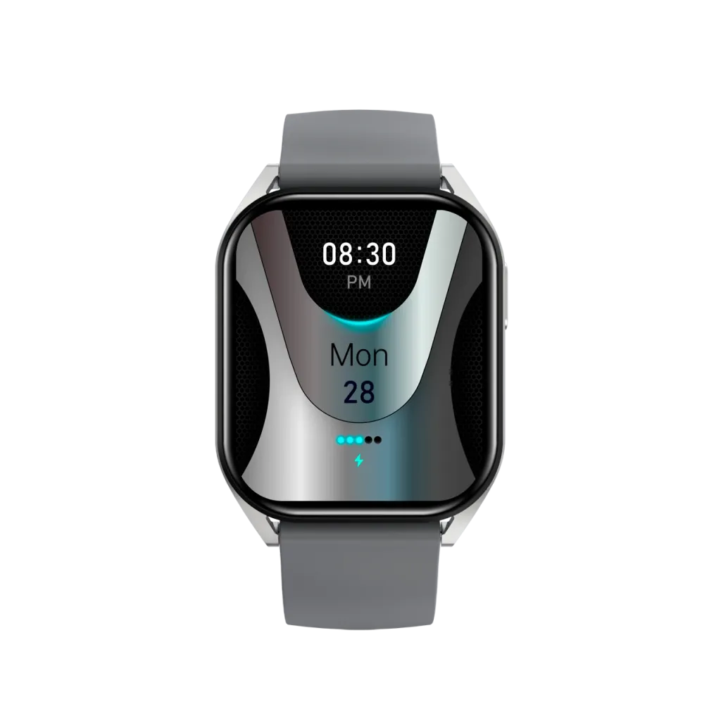 CANYON Chatter SW-58 viedpulkstenis 1.8" IPS, BT zvani, IP67, pelēks