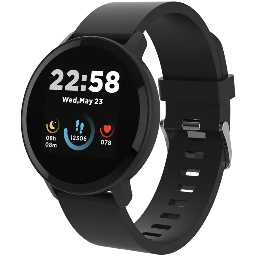 CANYON Lollypop SW-63 viedpulkstenis 1.3" IPS, IP68, melns