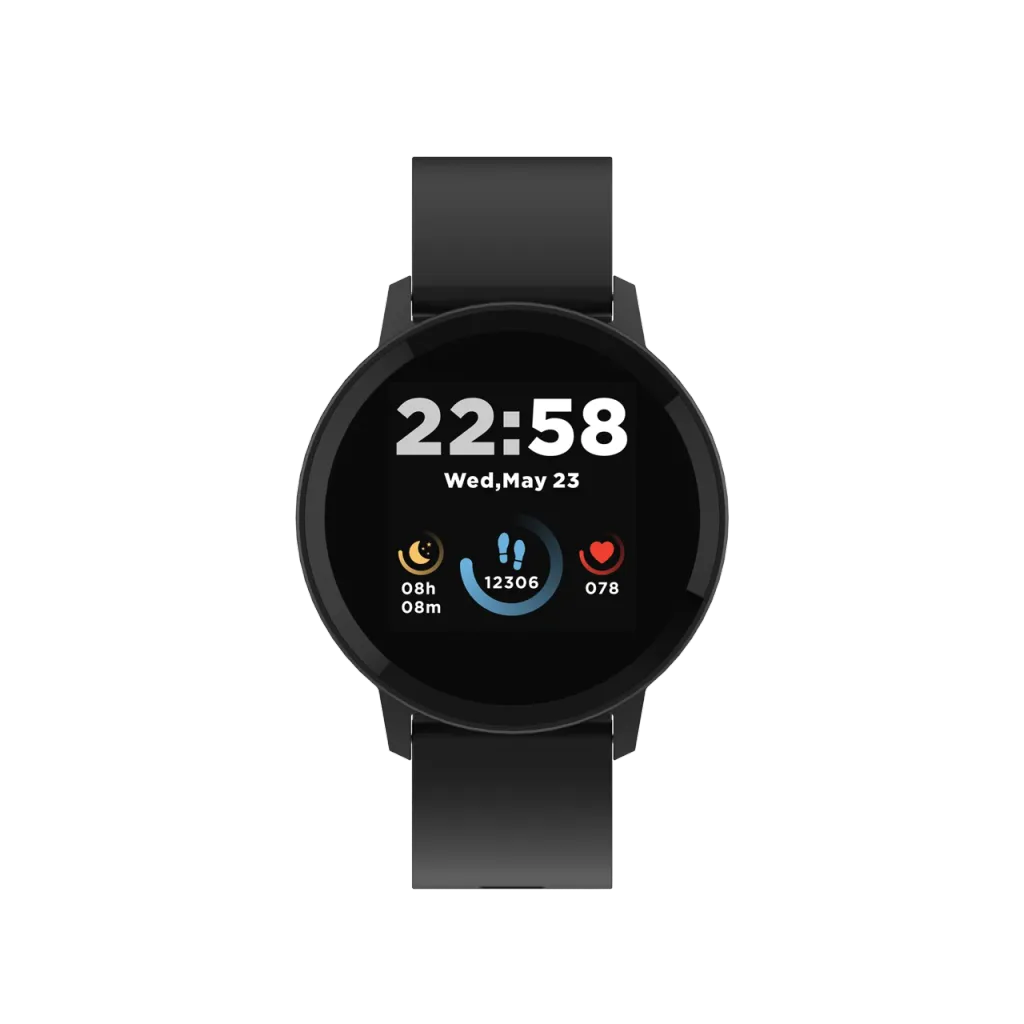 CANYON Lollypop SW-63 viedpulkstenis 1.3" IPS, IP68, melns
