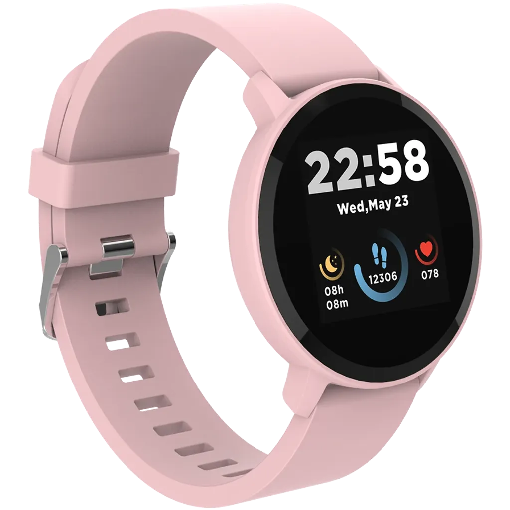 CANYON Lollypop SW-63 viedpulkstenis 1.3" IPS, IP68, rozā