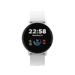 CANYON Lollypop SW-63 viedpulkstenis 1.3" IPS, IP68, sudraba/balts