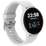 CANYON Lollypop SW-63 viedpulkstenis 1.3" IPS, IP68, sudraba/balts