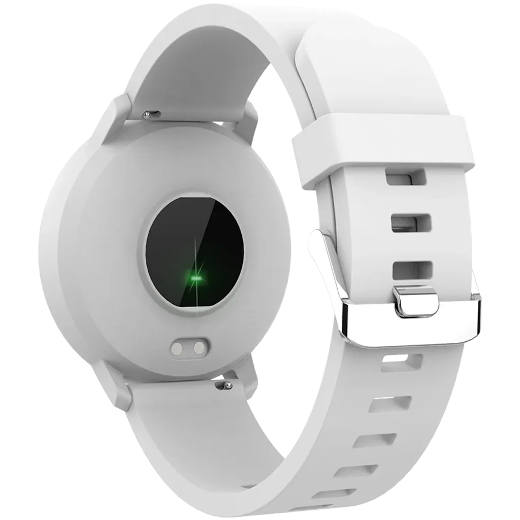 CANYON Lollypop SW-63 viedpulkstenis 1.3" IPS, IP68, sudraba/balts