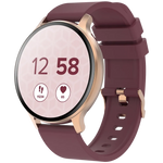 CANYON Badian SW-68 viedpulkstenis 1.28" TFT, IP68, rozā zelts/sarkans