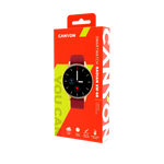 CANYON Badian SW-68 viedpulkstenis 1.28" TFT, IP68, rozā zelts/sarkans