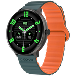 CANYON Jacky SW-69 viedpulkstenis 1.3" LTPS, IP68, zaļš/oranžs