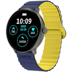 CANYON Jacky SW-69 viedpulkstenis 1.3" LTPS, IP68, zils/dzeltens