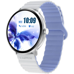 CANYON Jacky SW-69 viedpulkstenis 1.3" LTPS, IP68, balts/zils