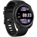 CANYON Maverick SW-83 GPS viedpulkstenis 1.32" IPS, IP68, melns