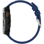 CANYON Maverick SW-83 GPS viedpulkstenis 1.32" IPS, IP68, sudraba/zils