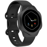 CANYON Hexagon SW-88 viedpulkstenis 1.43" AMOLED, BT zvani, IP67, melns