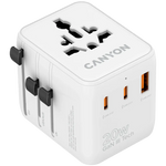 CANYON OnTour 20 universāls GaN III ceļojumu adapteris 20W, EU/UK/US/AUS