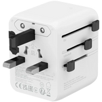 CANYON OnTour 20 universāls GaN III ceļojumu adapteris 20W, EU/UK/US/AUS