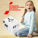 CANYON OnTour 70 universāls GaN III ceļojumu adapteris 70W, EU/UK/US/AUS