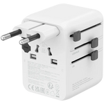 CANYON OnTour 70 universāls GaN III ceļojumu adapteris 70W, EU/UK/US/AUS