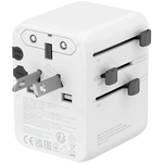 CANYON OnTour 70 universāls GaN III ceļojumu adapteris 70W, EU/UK/US/AUS