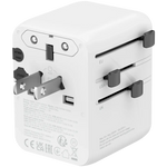CANYON OnTour 70 universāls GaN III ceļojumu adapteris 70W, EU/UK/US/AUS