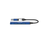 CANYON OnHub 02 4-portu USB-C/USB-A HUB, USB 3.0, zils