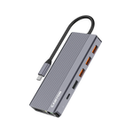 CANYON DS-16 USB-C 13 portu HUB, 100W PD, 2×HDMI 4K 60 Hz, DP