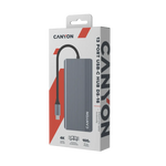 CANYON DS-16 USB-C 13 portu HUB, 100W PD, 2×HDMI 4K 60 Hz, DP