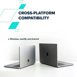 CANYON DS-18 USB-C 5 portu HUB, 100W PD, 10Gb/s, pelēks