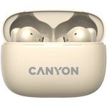 CANYON OnGo 10 ANC TWS bezvadu austiņas, Bluetooth 5.3, bēšas