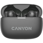 CANYON OnGo 10 ANC TWS bezvadu austiņas, Bluetooth 5.3, tumši