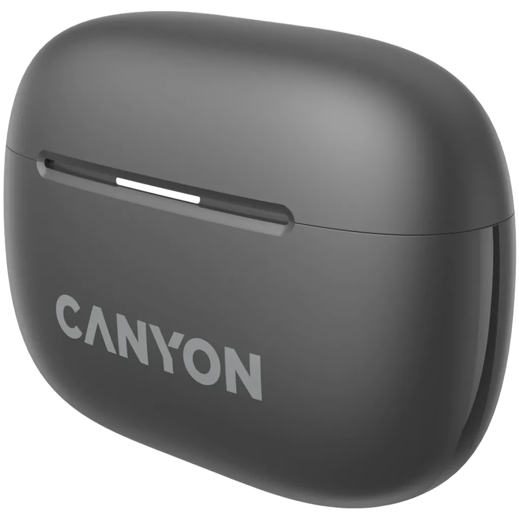 CANYON OnGo 10 ANC TWS bezvadu austiņas, Bluetooth 5.3, tumši