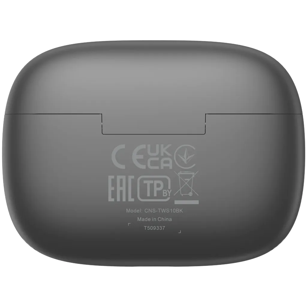 CANYON OnGo 10 ANC TWS bezvadu austiņas, Bluetooth 5.3, tumši