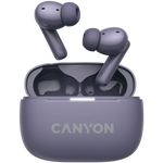 CANYON OnGo 10 ANC TWS bezvadu austiņas, Bluetooth 5.3, violetas