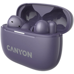 CANYON OnGo 10 ANC TWS bezvadu austiņas, Bluetooth 5.3, violetas